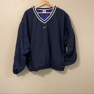 Nike Men’s Vintage 90s Navy Windbreaker Sz XL